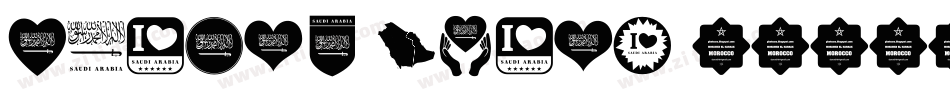 Psuedo Saudi字体转换